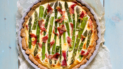Frühlingsrezept: Spargelkuchen